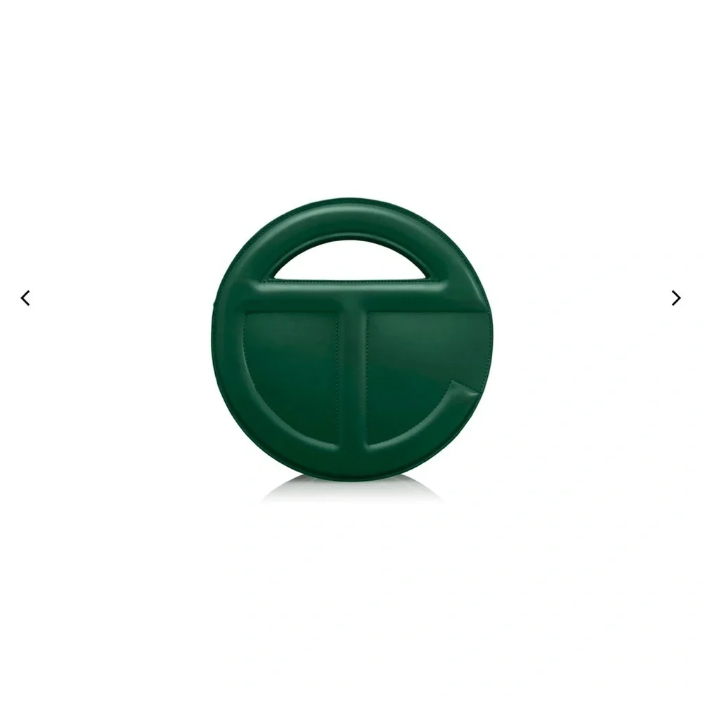 Brand New- Never Unboxed- Round Telfar NWT Circle Bag - Dark Olive Green